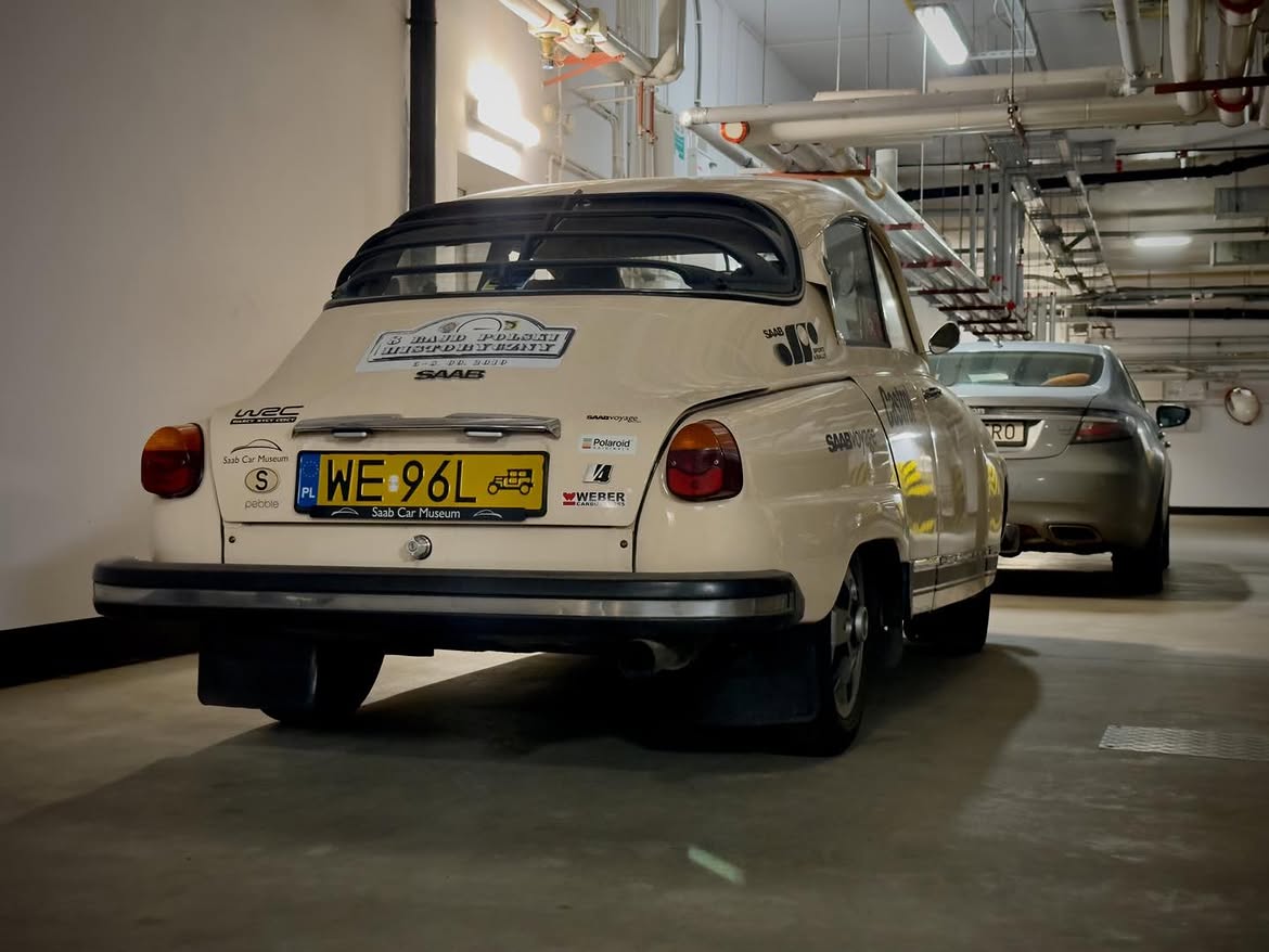 Saab i Porsche